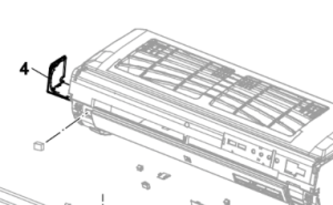 004A. Capot gauche pour Nordic Inverter et Bosch Compress