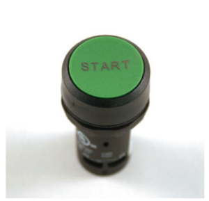 Bouton poussoir vert START