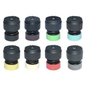 Amortisseur de vibrations avec ressort en acier, pack de 4