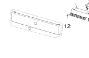 012. Panneau avant (trappe) pour IVT Nordic Inverter PRN