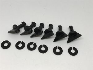 112. Écrou à oreilles avec rondelle 6 pcs/fp