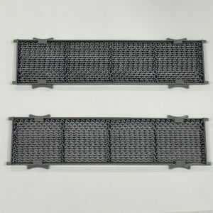 Filtre déodorant avec apatite de titane avec cadre, paquet de 2 (filtre KAF968A42)