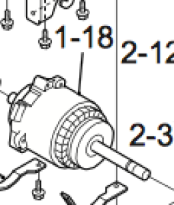 Moteur de ventilateur pour partie intérieure Nordic Inverter 12 HR-N