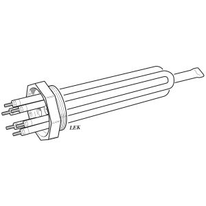 001. Cartouche électrique Iu31 1,5kw