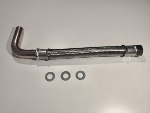 017AC. Tuyau flexible 3/4" SÄ22 COUDE L=340mm