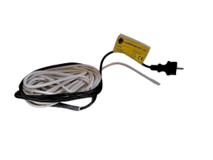 Câble chauffant de 8 m avec thermostat autorégulant et prise