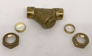 093. Filtre à impuretés pour chaudières Nibe Pellux, City et Tappman