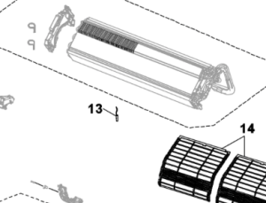 013B. Sonde pour le condenseur sur JHR-N/KHR-N/PHR-N S/EHP