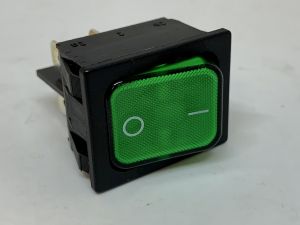 Interrupteur dalimentation Vert Marche/Arrêt