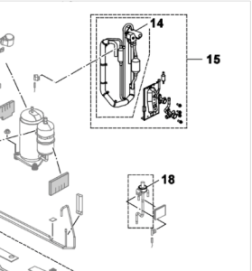 018C. Détendeur solénoïde pour Bosch Compress 5000/7000 et NI PHR-N