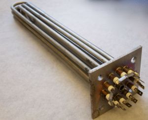 Cartouche électrique 9 KW ronde elp.
