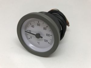 043. Thermomètre 0-120 Gr. gris
