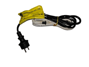 Câble chauffant 3 m avec thermostat autorégulant et prise
