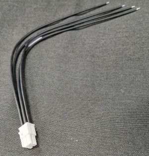 Connecteur DR RS 4 broches, 2 rangées Molex Mini Fit JR avec câble de 30 cm